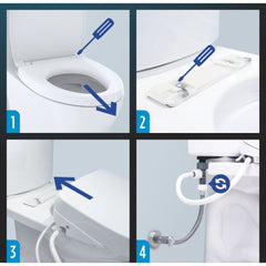 [SW573#01] TOTO Washlet S300E Round Soft Close Bidet Seat (SAK75014)