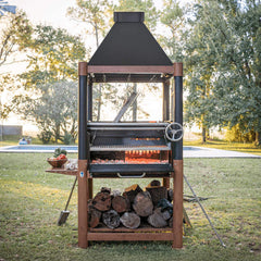 Tagwood BBQ Argentine Santa Maria Wood Fire & Charcoal Gaucho Grill [BBQ02SIB] (SAK86741)
