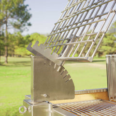 Tagwood BBQ Argentine Santa Maria Wood Fire & Charcoal Gaucho Grill, 91" [BBQ26SS] (SAK73645)