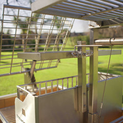 Tagwood BBQ Argentine Santa Maria Wood Fire & Charcoal Gaucho Grill, 91" [BBQ26SS] (SAK73645)
