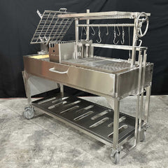 Tagwood BBQ Argentine Santa Maria Wood Fire & Charcoal Gaucho Grill, 91" [BBQ26SS] (SAK73645)