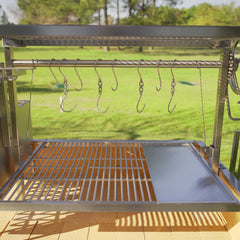 Tagwood BBQ Argentine Santa Maria Wood Fire & Charcoal Gaucho Grill, 91" [BBQ26SS] (SAK73645)