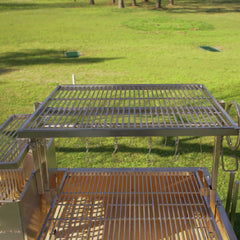Tagwood BBQ Argentine Santa Maria Wood Fire & Charcoal Gaucho Grill, 91" [BBQ26SS] (SAK73645)