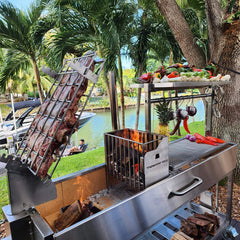 Tagwood BBQ Argentine Santa Maria Wood Fire & Charcoal Gaucho Grill [BBQ06SS] (SAK62378)
