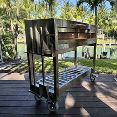 Tagwood BBQ Argentine Wood Fire & Charcoal Gaucho Grill [BBQ18SS] (SAK19275)