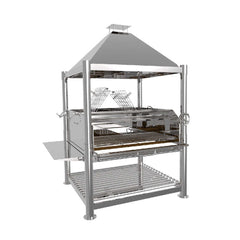 Tagwood BBQ XL Argentine Santa Maria Wood Fire & Charcoal Grill [BBQ22SS] (SAK48213)