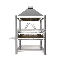 Tagwood BBQ XL Argentine Santa Maria Wood Fire & Charcoal Grill [BBQ22SS] (SAK48213)