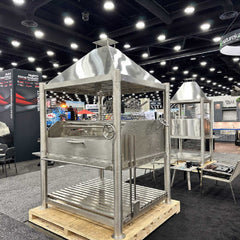 Tagwood BBQ XL Argentine Santa Maria Wood Fire & Charcoal Grill [BBQ22SS] (SAK48213)
