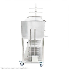 Tagwood BBQ Argentine Santa Maria Wood Fire & Charcoal Gaucho Grill With Top Lid [BBQ01SS] (SAK15289)