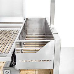 Tagwood BBQ Argentine Santa Maria Wood Fire & Charcoal Gaucho Grill With Top Lid [BBQ01SS] (SAK15289)