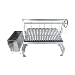 Tagwood BBQ Argentine Santa Maria Wood Fire & Charcoal Grill, 40" [BBQ09SS] (SAK94015)