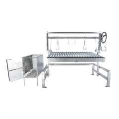 Tagwood BBQ Argentine Santa Maria Wood Fire & Charcoal Grill, 40" [BBQ09SS] (SAK94015)