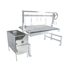 Tagwood BBQ Argentine Santa Maria Wood Fire & Charcoal Grill, 40" [BBQ09SS] (SAK94015)