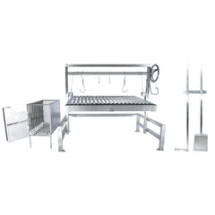 Tagwood BBQ Argentine Santa Maria Wood Fire & Charcoal Grill, 40" [BBQ09SS] (SAK94015)