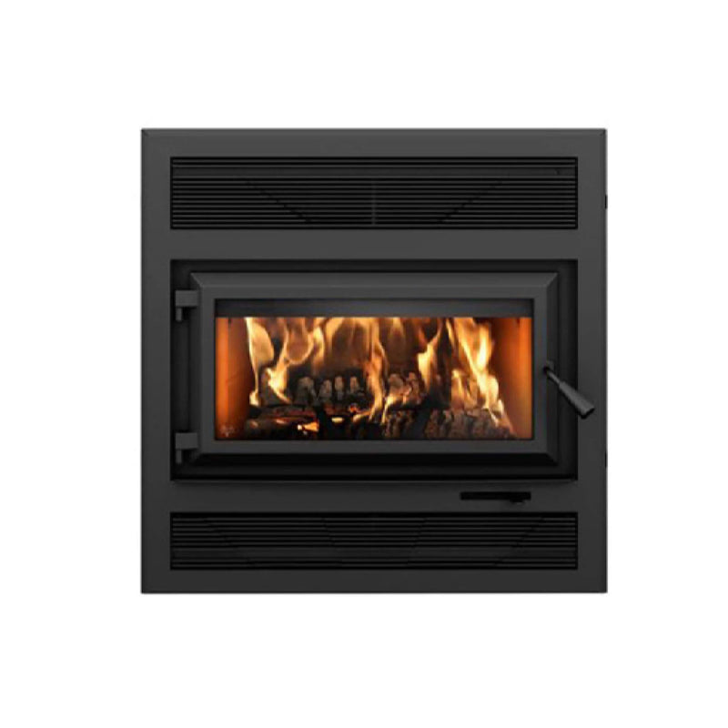 Ventis Large Sized Single Door Wood Burning Fireplace With 2,200 Square Feet Heating Capacity [HE250R] (SAK49120)