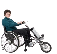 eMobilityStar Electric wheelchair motor attachment for manual wheelchairs 166