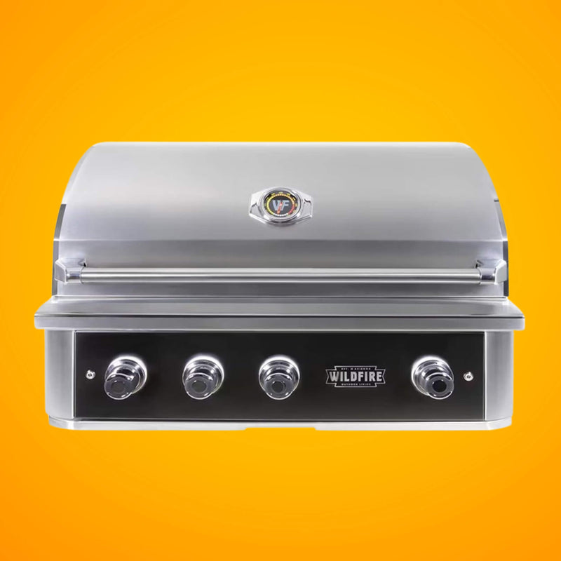 Wildfire Outdoor Living Ranch Pro 304 Stainless Steel Natural Gas Grill, 36