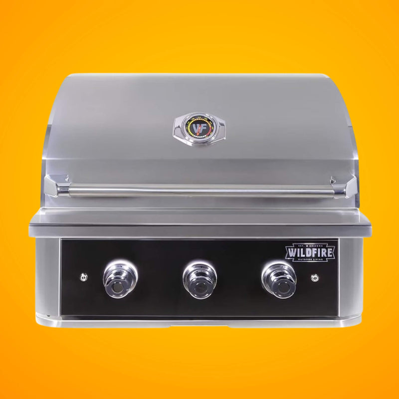 Wildfire Outdoor Living Ranch Pro 304 Stainless Steel Propane Gas Grill, 30