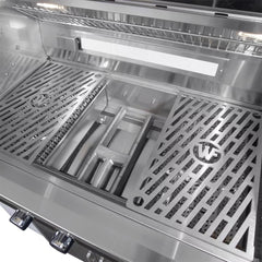 Wildfire Outdoor Living Ranch Pro 304 Stainless Steel Propane Gas Grill, 42" (WF-PRO42G-RH-LP) (SAK50263)