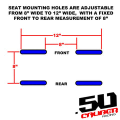 Polaris RZR Bucket Seat with Carbon Fiber Look 5048A9